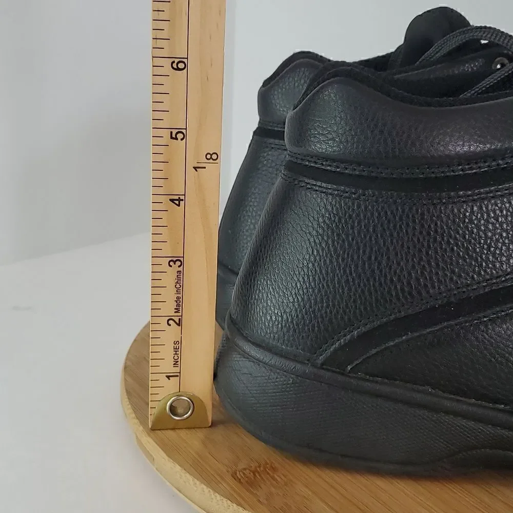 Orthofeet Highline Black Men's Comfort Boots Size 9